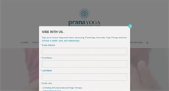 Desktop Screenshot of pranayogaschool.com